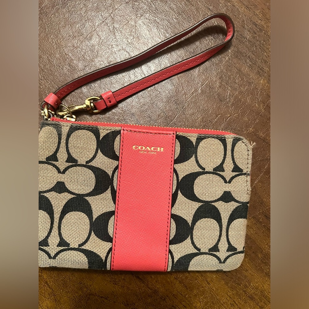 Coach wristlet